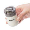 Travel Mini Salt and Pepper Shakers, Set of 2, Moisture Proof, BPA Free - CRYSTALIA GLASS